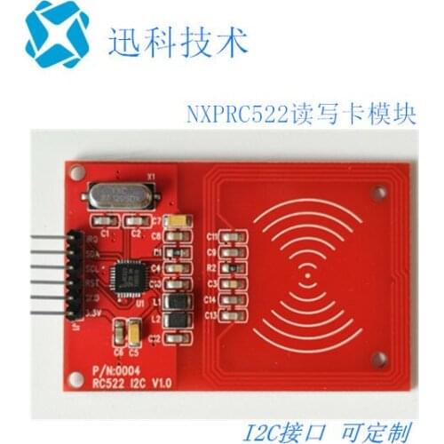 Manufacturer Direct Rc522 RFID IC Card Inductive RF Module I2C Interface 13.56MHz