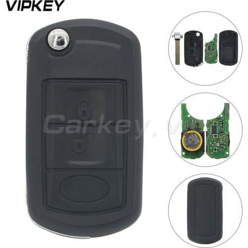Remotekey flip Remote car Key 3 button 315mhz ID46 chip HU92 blade for Land Rover Range Rover LR3 model 2006 2007 2008 2009 2010