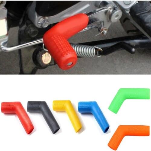 1pc Motorcycle Rubber Shift Lever Sock Cover Boot Shoe Protector Saver Gear Shifter Universal Moto Ornamental Mouldings Black
