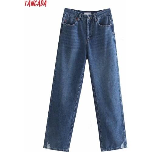 Tangada Women's Straight Jeans