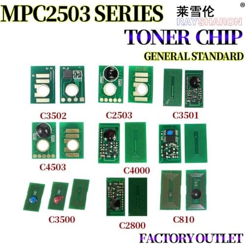 Toner Chip For Use in Ricoh MP C 2003 2503 2504 2004 2001 3003 3503 3004 3504 4503 5503 4504 5504 6004