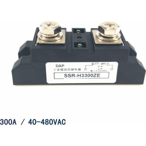 Three-phase solid state relay 150a 480vac zero-crossing normally open non-contact switch SSR-3D48150A