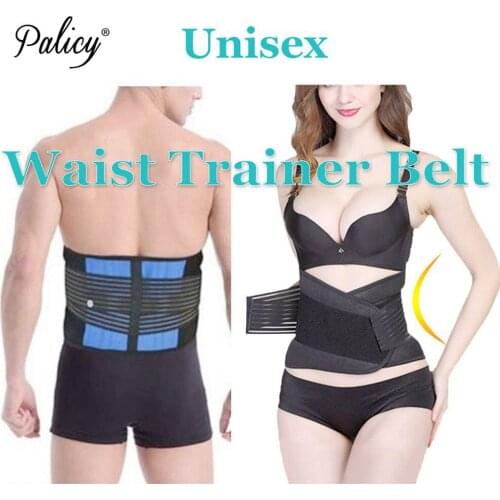 Waist Trainer slim fit jogging belt fajas Body Shaper Waist Trainer Back Support Neoprene Slimming Belt for Men Tummy Control