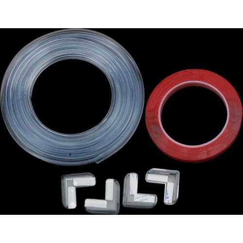 W3JF 6M 20ft Baby Proofing Edge Corner Guards Child Safety Furniture Bumper Table Desk Protectors