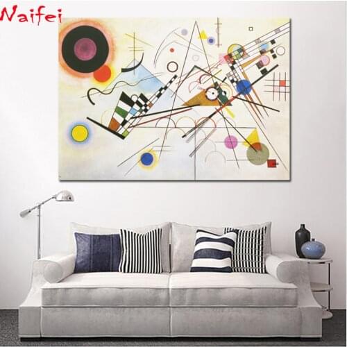 WASSILY KANDINSKY Abstract Art diy 5d diamond Painting Wall Art cross stitch diamond embroidery painting full square/round drill