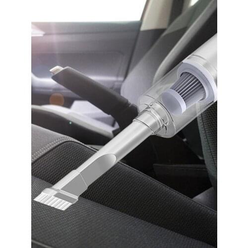 120W Wireless Charging Vehicle-mounted Vacuum Cleaner Car Vacuum Rechargeable Stronger Suction Power Dry Keyboard Vacuum Cleaner