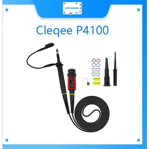 Cleqee P4100 1PCS Oscilloscope Probe 100:1 High Voltage Withstand 2KV 100MHz for Oscilloscope wholesale