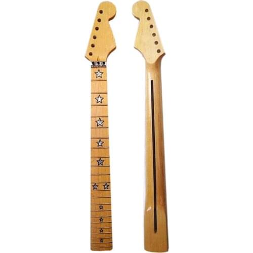 Disado 22 Frets inlay star maple Electric Guitar Neck Guitar accessories Parts musical instruments can be customized