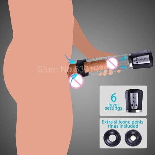 Electric Penis Pump Strong Automatic Penis Enlargement Vacuum Pump Penis Extender Cock Massage Exercise Enlarger Sex Toy Men T