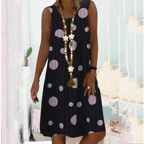 Hillsionly Summer Polka Dot Dresses