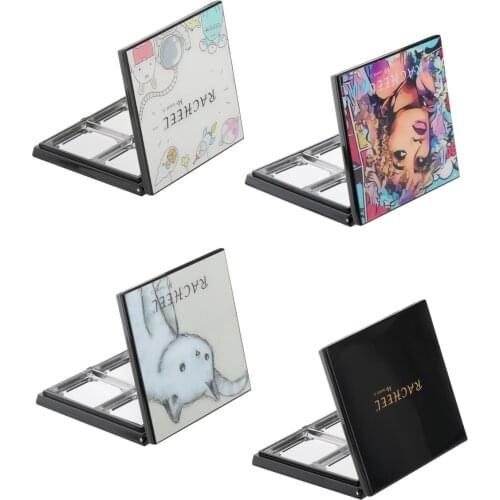 Magnetic Eyeshadow Palette Empty 1PC - Beauty Compact Mini Makeup Pallete for Eye Shadow, Blush, Highlighter Pans