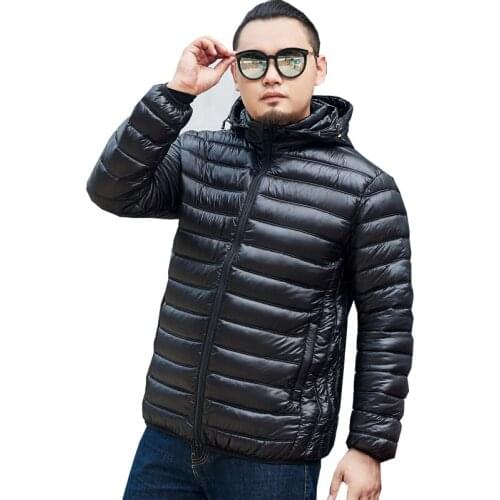 B plus size S-7XL 2018 New Mens Clothing Winter Jacket Long Coats with Hood for Leisure High-quality Parka Men Clothes Jacket