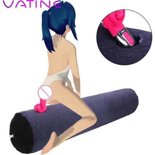 VATINE Flocking Inflatable Sofa Cushion Sexual Position Love Pillow Adult Game Sex Toys for Couples Sex Furniture