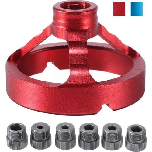 5/6/7/8/9/10mm Drill Guide Vertical Drilling Fixture Aluminum Alloy Straight Corner Round V Drill Punch Locator Woodworking Tool