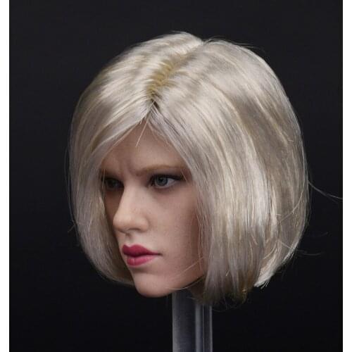 New 1/6 Scale Natasha Black Widow 6.0 Head Sculpt for 12inch Action Figure Phicen Tbleague JIAOUL Doll Toys