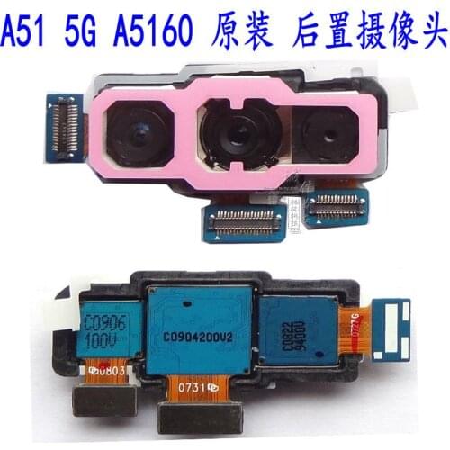 Rear Back Big Camera Main For Samsung Galaxy A51 A515F Front Facing Module Small Flex Cable