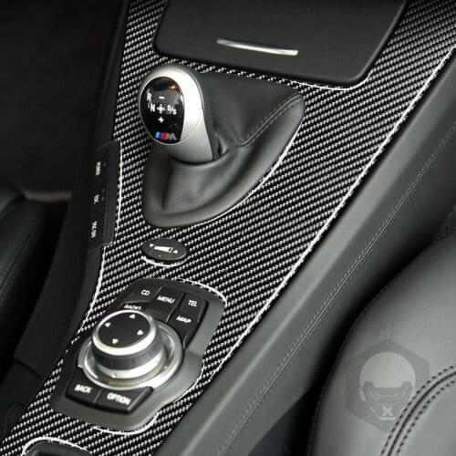 It Is Suitable For BMW 07-13 M3 Gear Panel - Left Drive Solid Color The Carbon Fiber