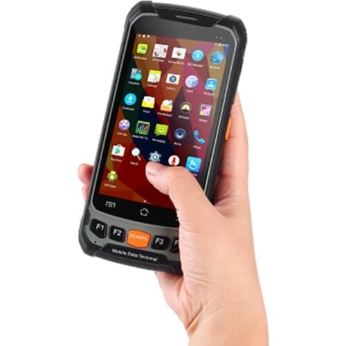 LF/HF NFC GPS Bluetooth-compatible rugged IP65 Android 7.0 4G PDA handheld RFID Reader scanner mobile for management