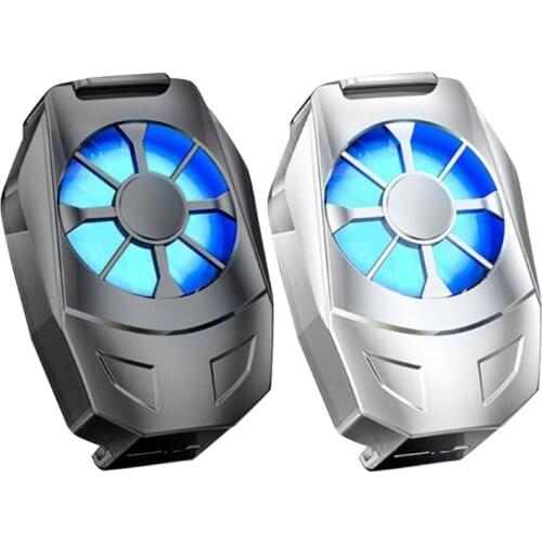 Cell Phone Radiator 3 Seconds L02 Electroplating Air-cooled Plug-in Radiator Mobile Phone Cooler 3 Seconds Cooling 95AF