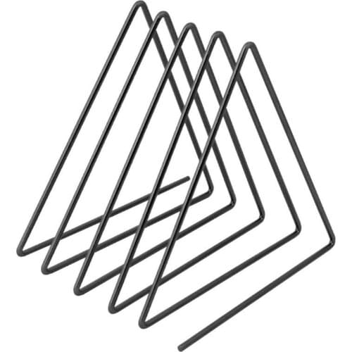 Nordic Triangle Shape Simple Book Support Stand Desktop Storage Rack Shelf Decor