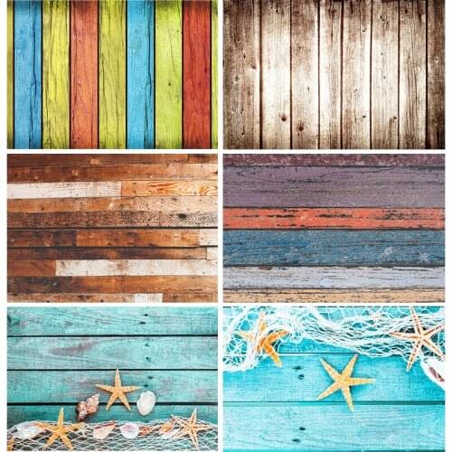 SHUOZHIKE Vinyl Custom Photography Backdrops wood Planks Theme Photography Background DST-1065