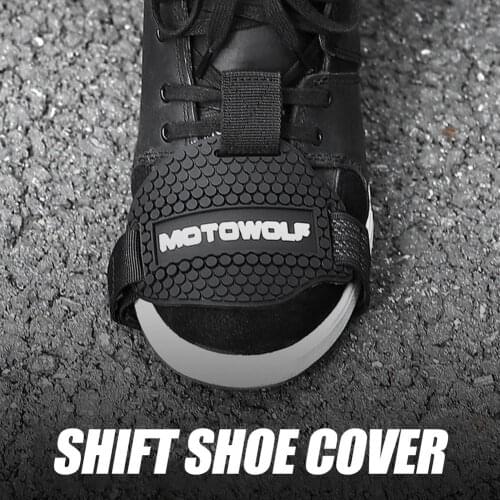 Motorcycle Shoes Protective Motorbike Gear Shifter Men Shoe Boots Protector Shift Sock Boot Cover Shifter Guards Accessories