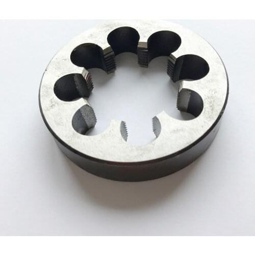 Free shipping of 1PC left hand alloy steel manual die M40*1.5mm for threading iron aluminum copper metal workpieces