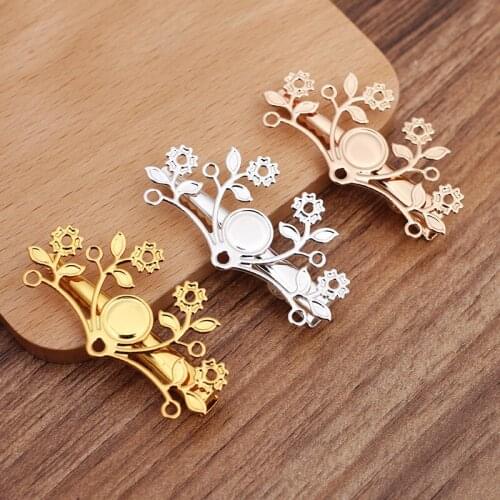 10 Pieces/Lot Metal Alligator Hair Clip Tools Filigree Barrettes Hairgrips Diy Hair Accessories