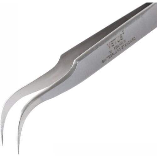 10pcs/Lot Vetus Stainless Steel Eyelash Tweezers for Eyelash Extension SA Series Free Shipping