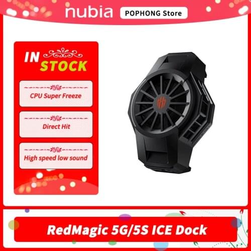 100% Original Nubia Red Magic 5G ICE Dock Red Magic 5S FunCooler Pro Nubia ICE Dock