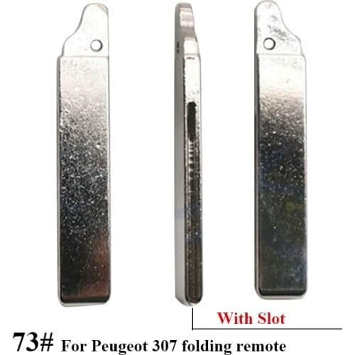 72# 73# Original car key knife for Citroen Peugeot folding flip remote key blade