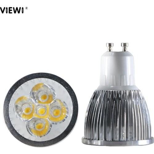 Ampolleta led GU10 spotlight 12v 24v super 5W Aluminum shell spot light bulb lamp Gu 10 Low voltage 12 24 v volt energy saving