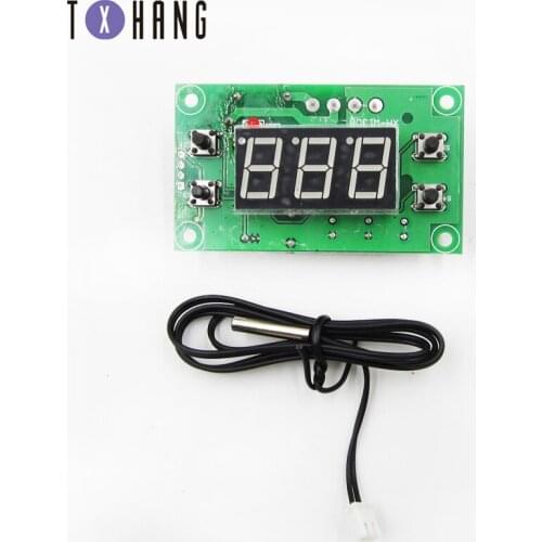 Digital Thermostat Temperature Control Switch Module On/Off Controller Board + NTC Sensor LED DC 24V Heat diy electronics