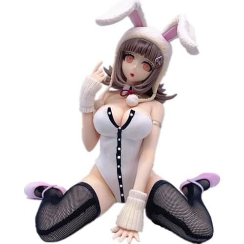 Freeing B-style Danganronpa Nanami Chiaki Figure bunny ver girl Anime model PVC Action aldult Toys Collection Doll Gifts