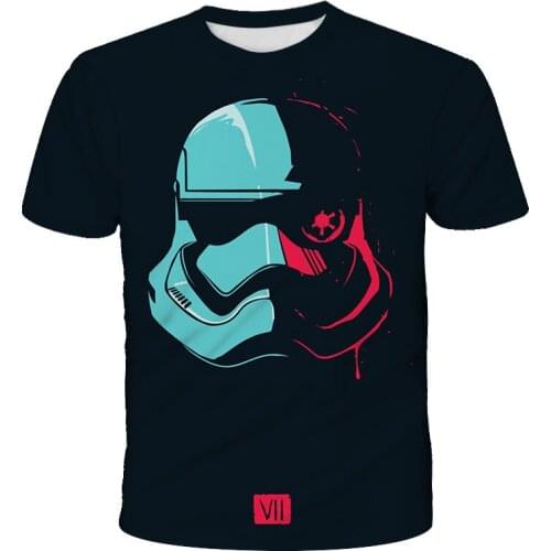 2021 3D Print Baby Yoda T Shirt Men Women Children Summer Short Sleeve Tops Boy Girl Kids Tee Disney Cool T-shirt