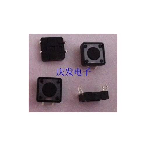 Imported Korea Plastic face Tact switch 12*12*4.3mm Import shrapnel Copper feet Micro buttons