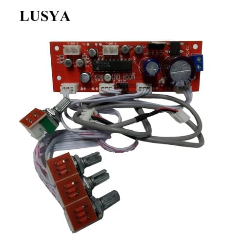 Lusya LM1036 Preamp Audio Tone Board Potentiometer Separate Volume Adjustment