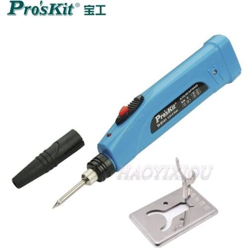 Proskit SI-B161 Multi-Function 9W 4.5V Electronic Welding Battery Soldering Iron Electric Pen Solder Tin Mini Welding Tools