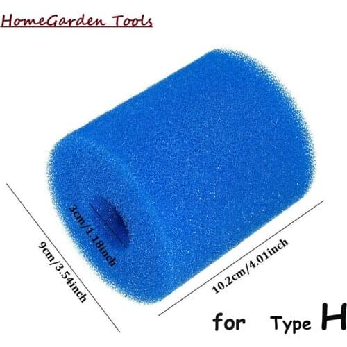 Swimming Pool Foam Filter Sponge Intex Type H Reusable Washable Biofoam Cleaner Swimming Pool Accessories