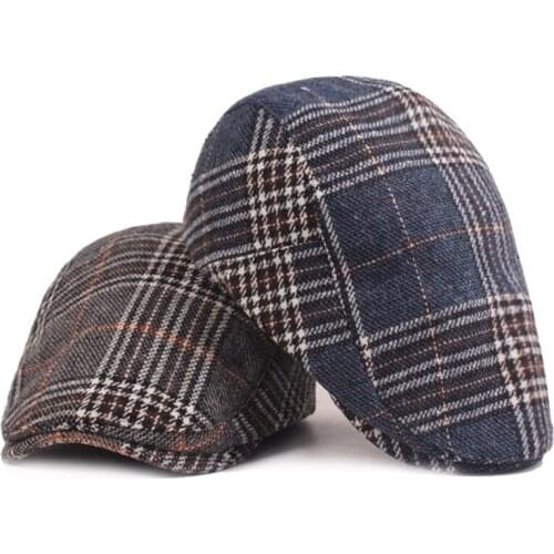 Fashion Octagonal Cap Newsboy Beret Hat Autumn And Winter Hats For Men