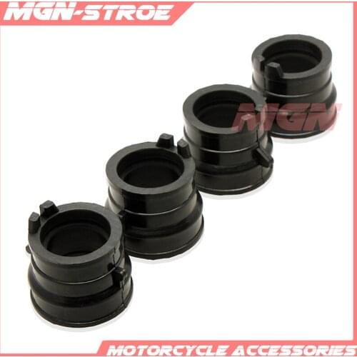 Motorcycle 4pcs Carburetor Interface Adapter Fit For CBR250 MC19 MC22 CB400 CB400SF