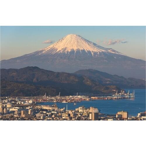 Colorful print Wall Tapestry Mount Fuji, Japan M398