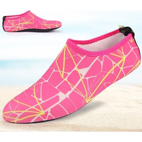 Unisex Print Diving Sock Skin Shoes Surfing Socks Snorkeling Swimming Non-slip Socks Anti-skid Yoga Shoes Barefoot Water Sports