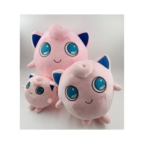Original Anime Games Pokemon Jigglypuff Soft Stuffed Doll Plush Toys Child Hold Pillow Birthday Present For Child