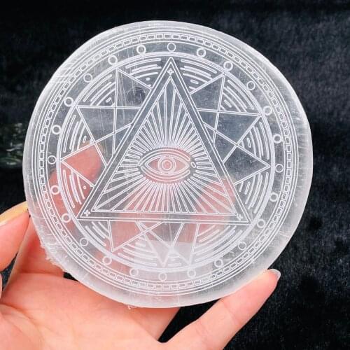 Natural White Rough Selenite Crystal Transparent Gypsum Chakra Healing Decor