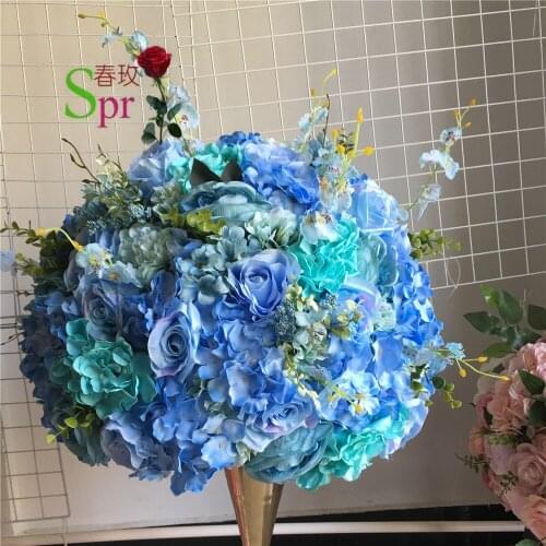 SPR wedding flowers hanging branches Flowers rode Wedding props simulation silk wedding decoration flowers balls