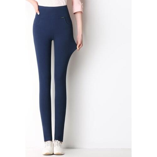 High Waist Leggings Women Trousers Thin Summer Stretch Skinny Pencil Pants 4XL 5XL 6XL Plus Size Women Leggings Pants TBO428
