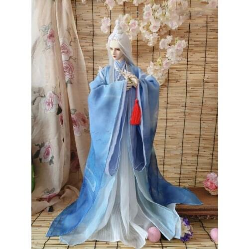 1/4 1/3 BJD accessories Chinese Ancient Costume Hanfu Fairy Dress for BJD/SD Strong uncle doll,without doll and other A1135
