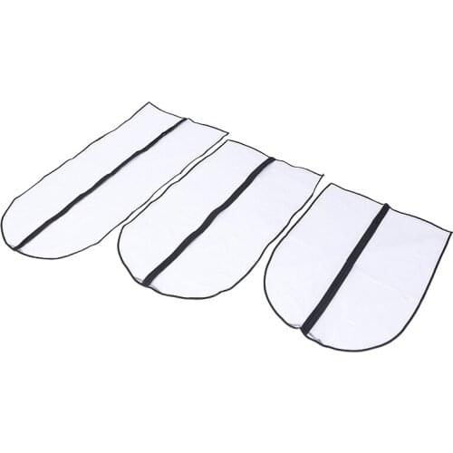 15Pcs Clothes Hanging Garment Dress Clothes Suit Coat Dust Cover Home Storage Bag Organizer Wardrobe Hanging Clothing