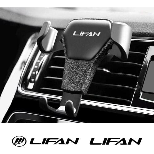 Car Mobile Phone Holder Gravity Support Bracket For Lifan 125CC 110CC 150 X60 Solano 320 720 620 200CC Air Vent Clip Mount Stand
